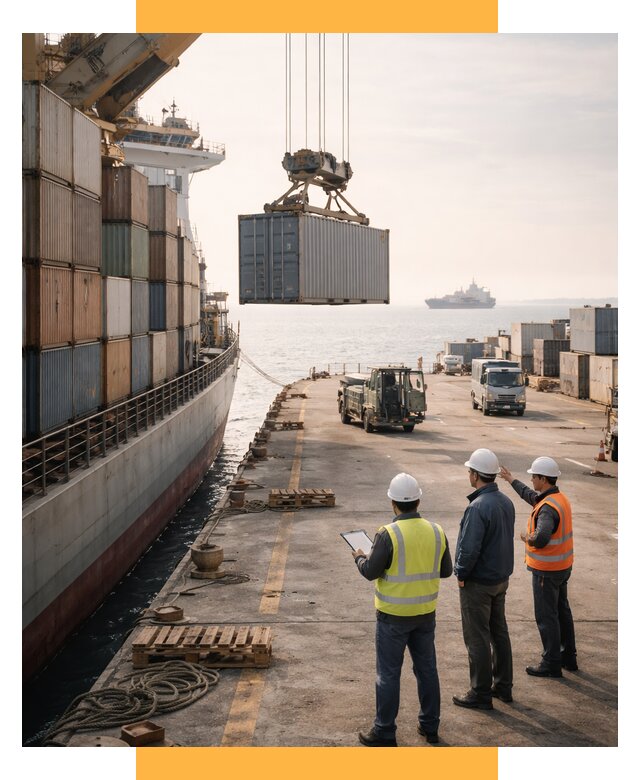 Морские перевозки грузов по миру от 45864 р. | СетСервис-Скм