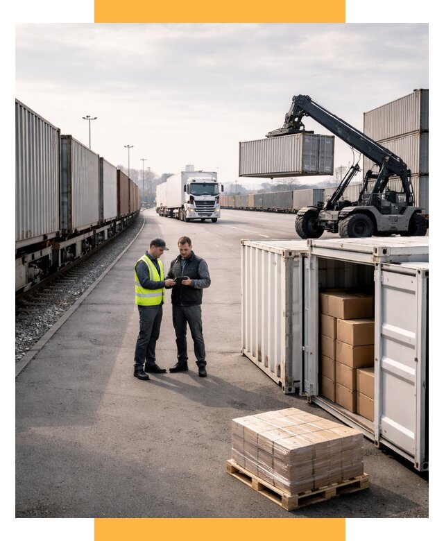 Международные мультимодальные перевозки от 45864 р. | СетСервис-Скм