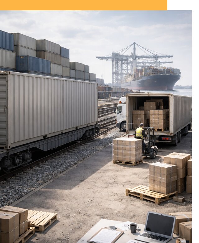 Мультимодальные перевозки грузов по миру от 45864 руб