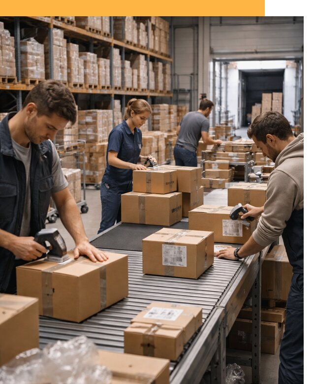 Доставка товаров для маркетплейсов от двери до склада от 7644