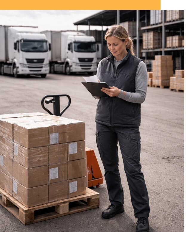 Доставка грузов из Европы к дверям клиента от 12230 руб