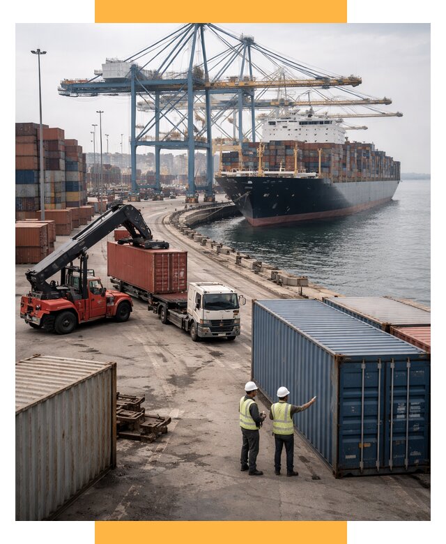 Морские перевозки из Европы от 61152 р. за контейнер | СетСервис-Скм