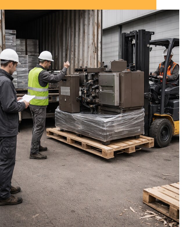 Доставка промышленного оборудования из Европы от 45864