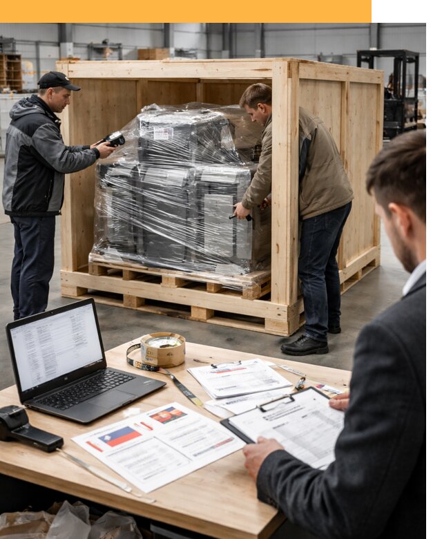 Доставка промышленного оборудования из США от 66248 руб