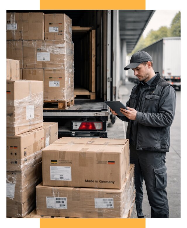 Доставка грузов из Германии от 45864 р. быстро - СетСервис-Скм