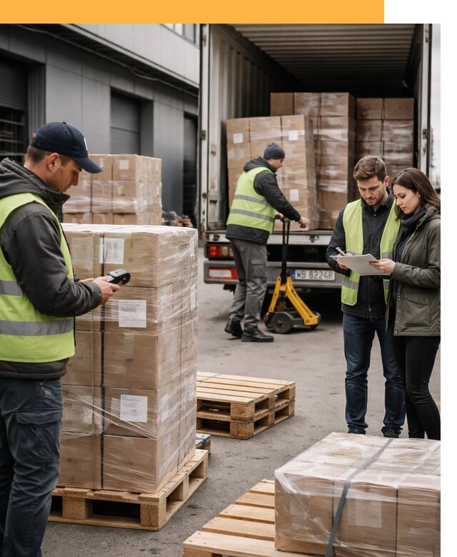 Доставка грузов из Польши: морем, авто и авиа от 7644