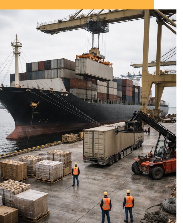 Морские перевозки из Индии: доставка FCL/LCL, таможня от 122304