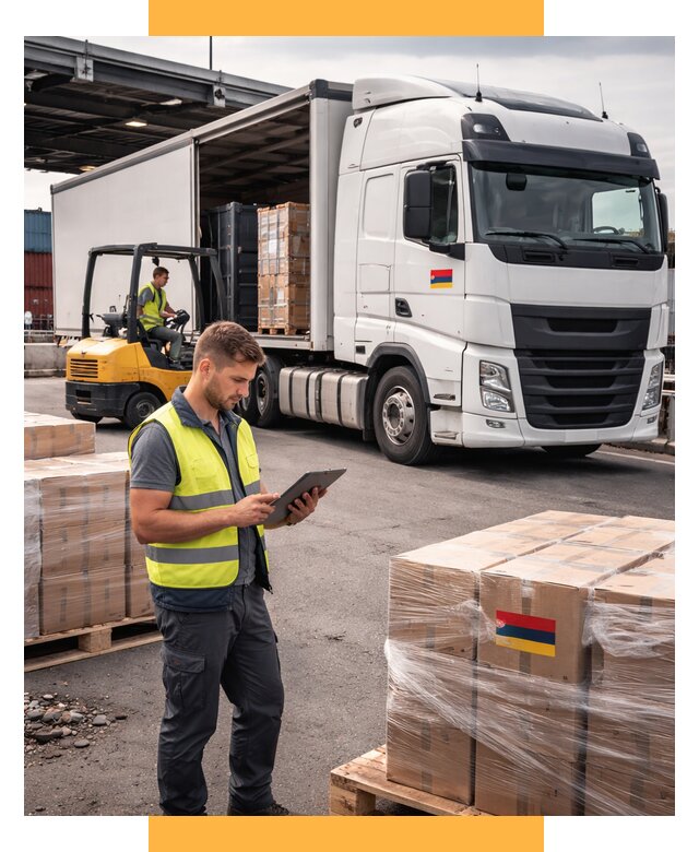 Автоперевозки из Армении от 96824 р. — услуги СетСервис-Скм