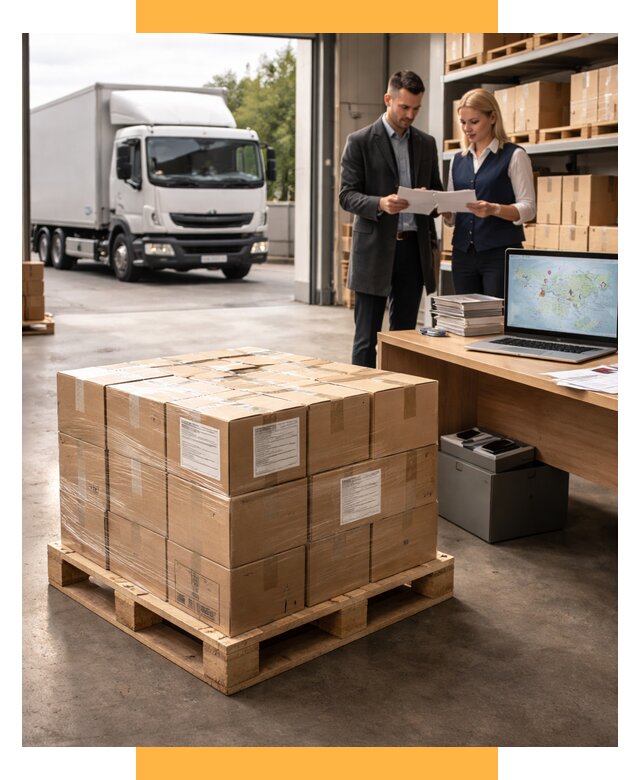 Доставка грузов в Европу от 7644 р. — логистика СетСервис-Скм