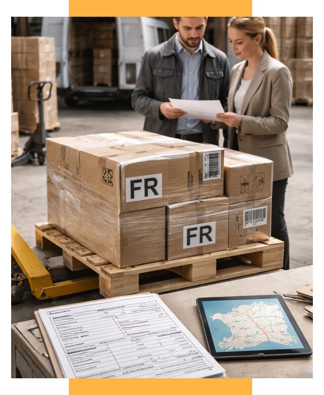 Доставка грузов в Францию от 25480 р., логистика СетСервис-Скм