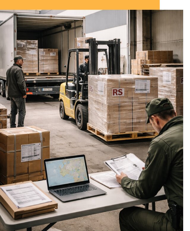 Доставка грузов в Сербию от 45864 руб, международные перевозки