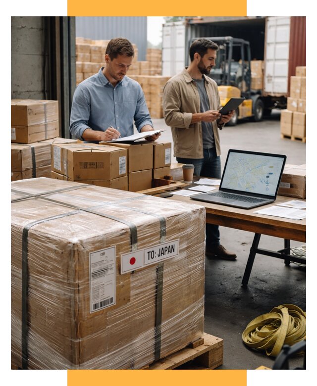 Доставка грузов в Японию от 25480 р., логистика СетСервис-Скм