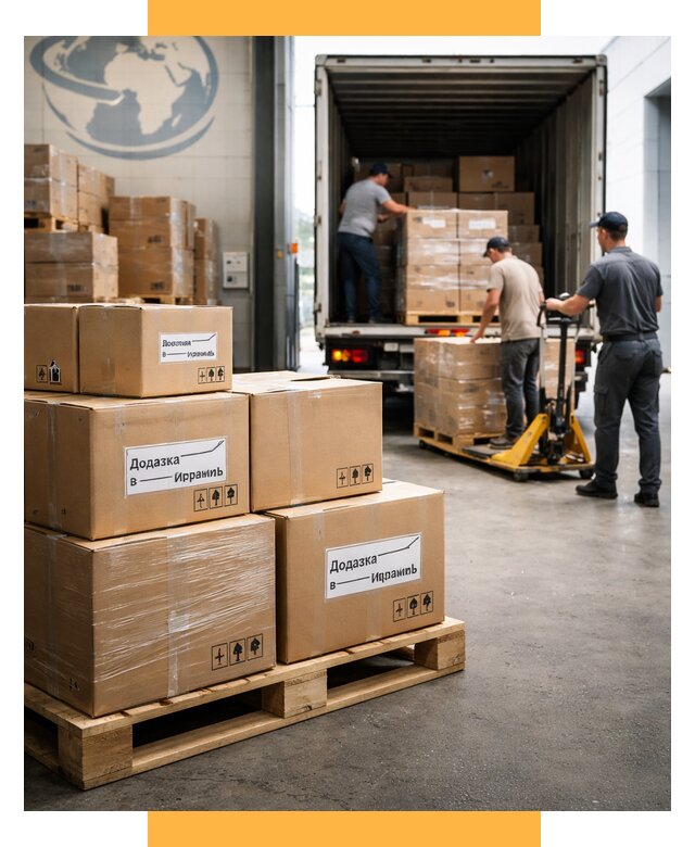 Доставка грузов в Израиль и экспорт от 45864 р. СетСервис-Скм