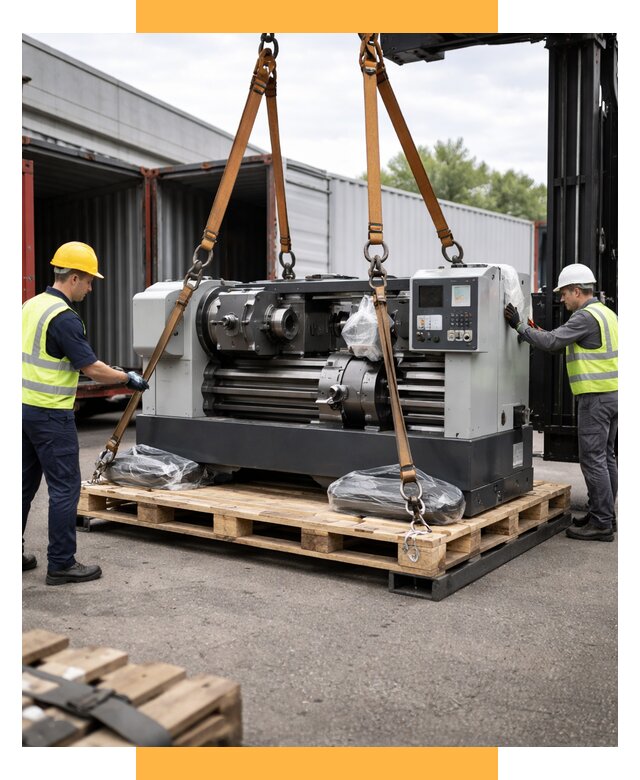 Перевозка станков и таможня от 61152 р. | СетСервис-Скм логистика