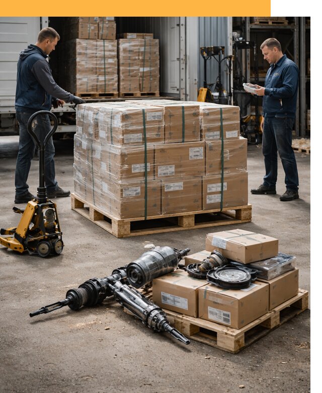 Международная перевозка автозапчастей по миру от 4586 руб