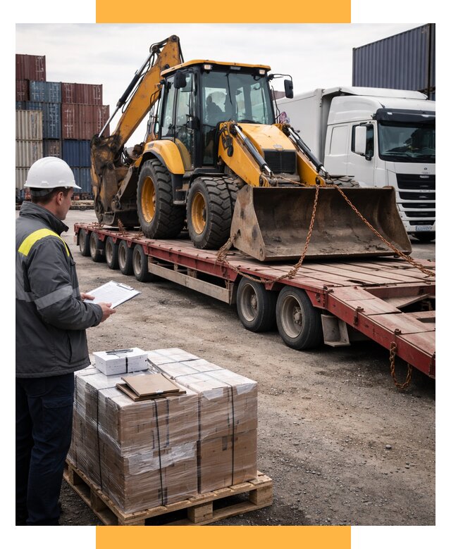 Международная перевозка спецтехники от 45864 р., СетСервис-Скм