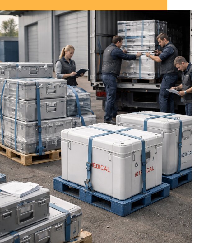 Перевозка медицинского оборудования по всему миру от 15288 руб