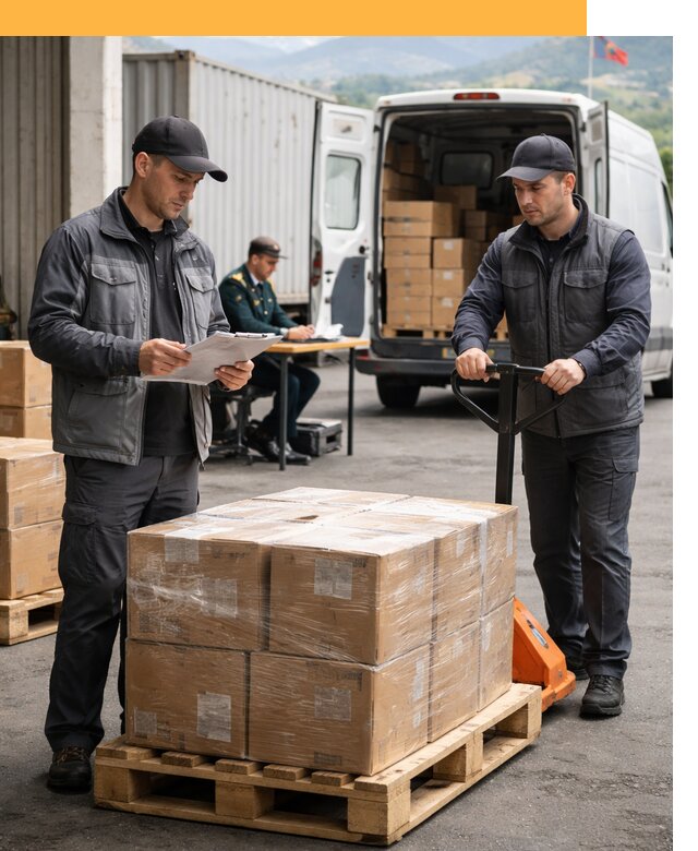 Доставка грузов через Армению, быстрая таможенная очистка от 25480