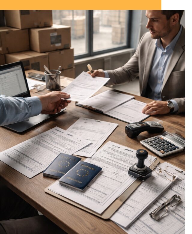 Таможенное оформление грузов из Европы от 8663 руб