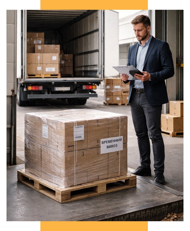Временный вывоз товаров под ключ от 8154 р. | СетСервис-Скм