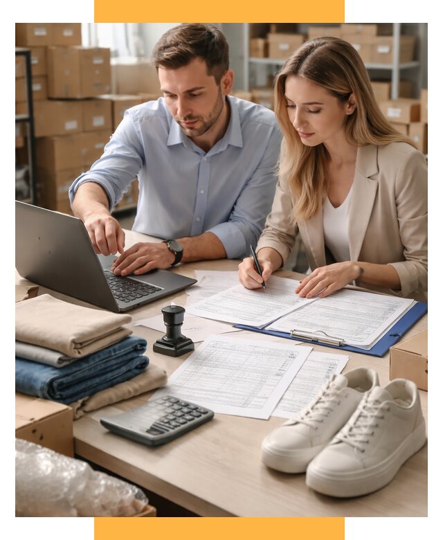 Таможенное оформление одежды и обуви от 6625 р. | СетСервис-Скм