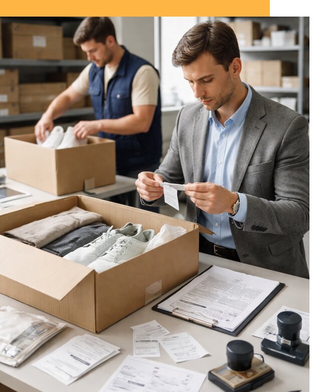 Таможенное оформление одежды и обуви по выгодной цене от 6625 руб