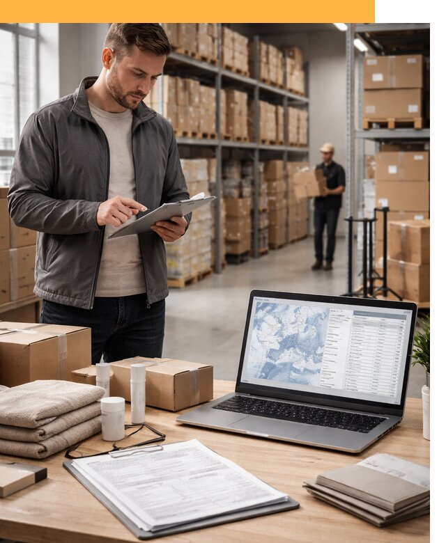 Закупка товаров в Европе под ключ: доставка, таможня от 7644 руб