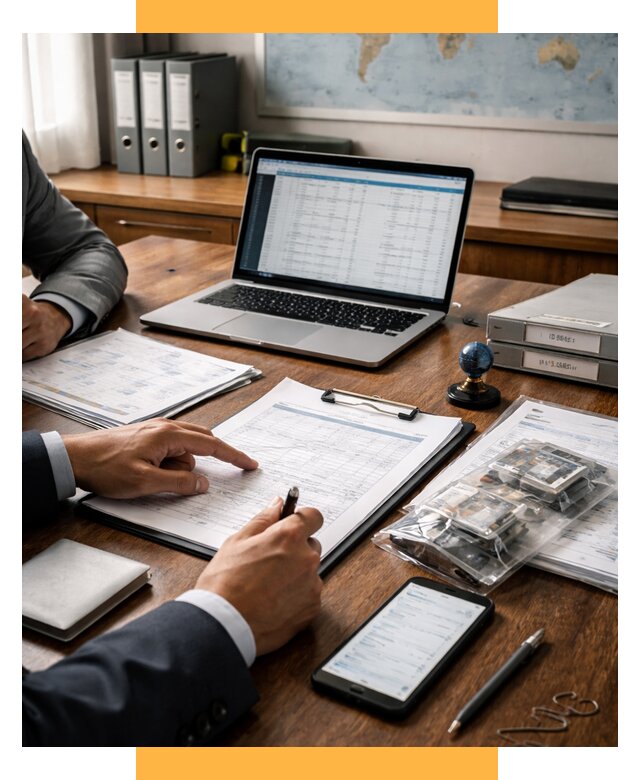 Проверка поставщика за рубежом от 8663 р. | СетСервис-Скм аудит