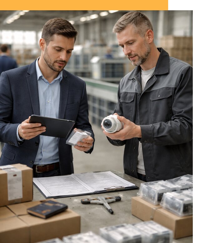 Инспекция фабрики за рубежом, приемка и контроль качества от 15288