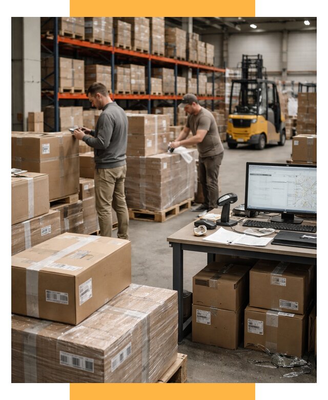 Склад консолидации в Европе от 6625 р., услуги СетСервис-Скм